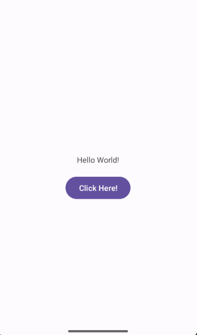 Screenshot of my app